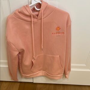 Peach Paris Flower Market Hoodie